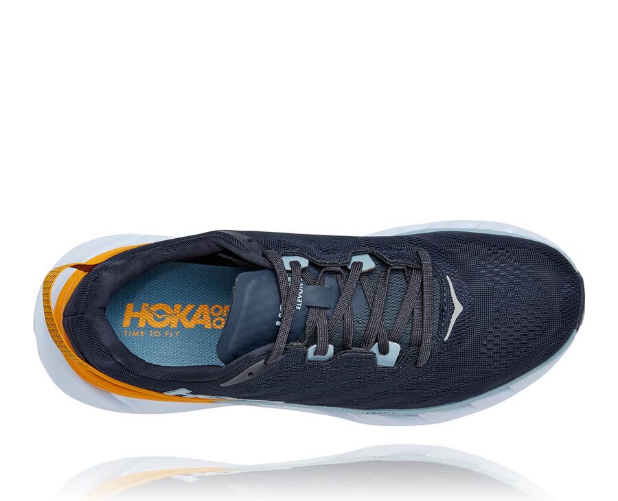 Hoka One One Hardloopschoenen Heren - Elevon 2 - Donkerblauw/Wit - GD7830614